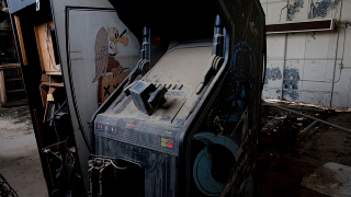 Where abandoned arcade video game cabinets go to die